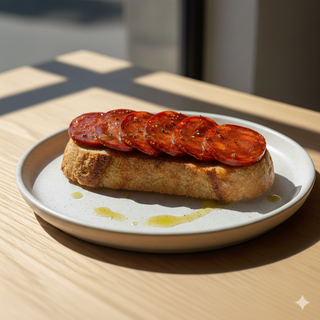 Montado De Chorizo Oreado