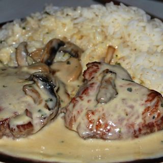 Solomillo de ternera a la pimienta