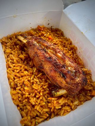 Jollof Rice And Turkey