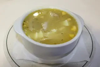 Sopa pollo