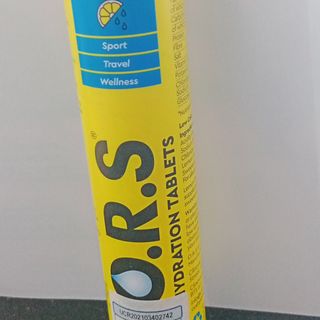 O.R.S Lemon Hydrating Effervescent Tablets, 24 Tablets