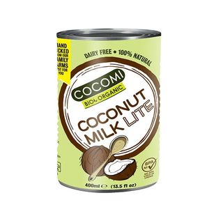 KOKOSOWA ALTERNATYWA MLEKA W PUSZCE LIGHT (9% TŁUSZCZU) BIO 400 ml - COCOMI