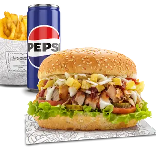 ДЮНЕР В ПИТКА CHICKEN МЕНЮ