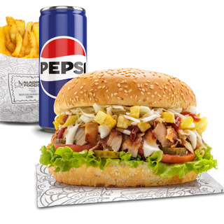 ДЮНЕР В ПИТКА CHICKEN МЕНЮ