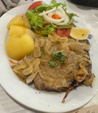 Bife de Atum à Algarvia