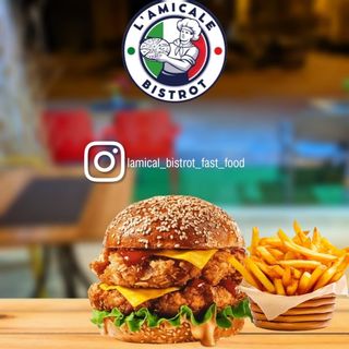 Double Chicken Burger