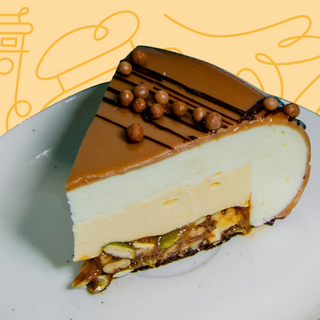 Felie de Tort Caramel