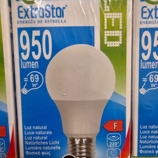 Lampadina 69W con consumo 10W