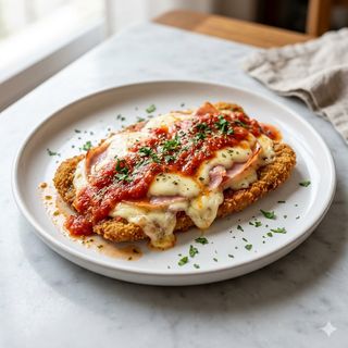 Milanesa De Ternera A La Napolitana