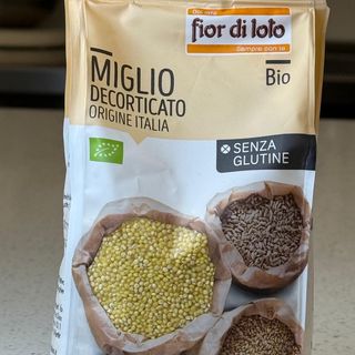 Miglio  decorticato 400gr Fior di loto 