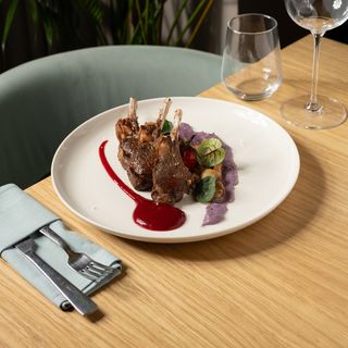 Coaste de miel la grătar