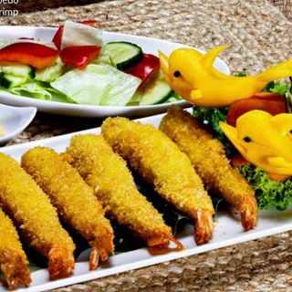 Tôm tẩm bột chiên