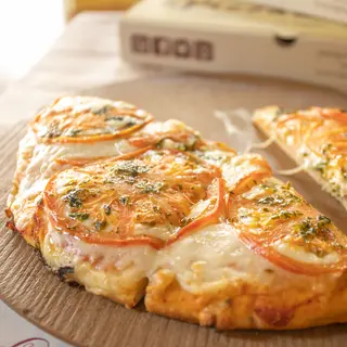 Media pizza: 4 porciones