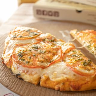 Media pizza: 4 porciones