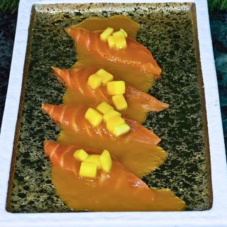 Carpaccio mango