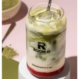  Strawberry Matcha   