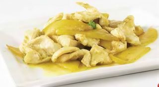 70. Pollo al curry