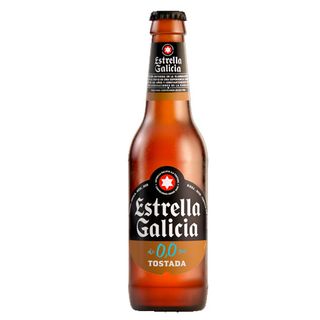Estrella Galicia 0% Tostada, Cristal
