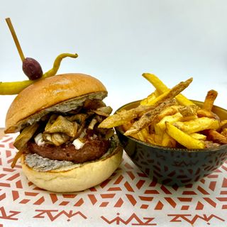 Hamburguesa beyond Vegana