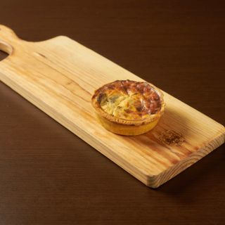 Quiche de Cogumelos e Alho-Francês