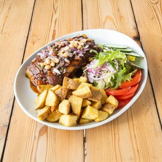Tex Mex Costillas Jack Daniel's (200 g. a 250 g. Aprox.)