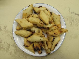 Straccetti di pizza fritti