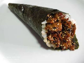 51A-Temaki atun cocido salsa teriyaki y sesamo