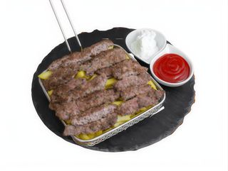 Tarrina De Kefta De Ternera Con Patatas ( Pequeña)