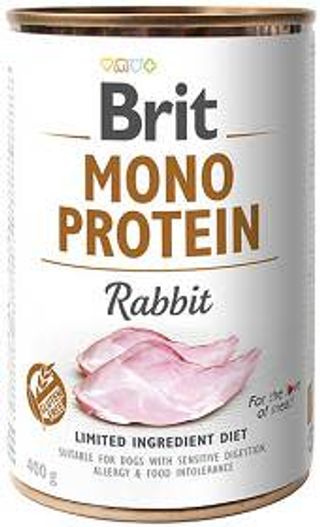 Brit Mono Protein Rabbit Karma Z Królikiem Dla Psa 400g