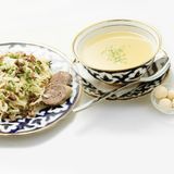 Нарын с бульоном куртом 