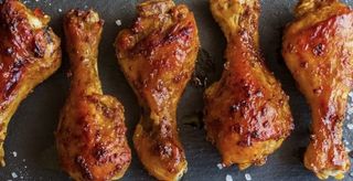 Cosce di pollo intero