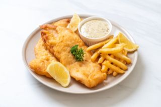 Zestaw tradycyjny Fish & Chips
