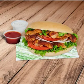  Kebab Doble Mixto Con Queso