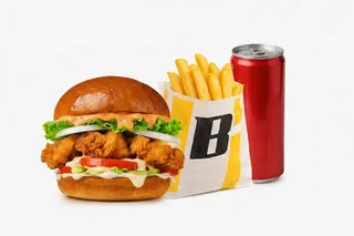 1 Crispy Burger + 1 Boisson