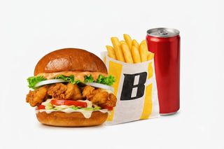 Crispy Burger + 1 Boisson