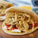 Kebab Pan Rollo Barbacoa De Ternera