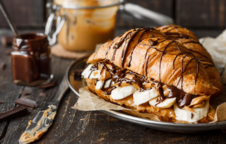 Puter kroasan sa nutellom