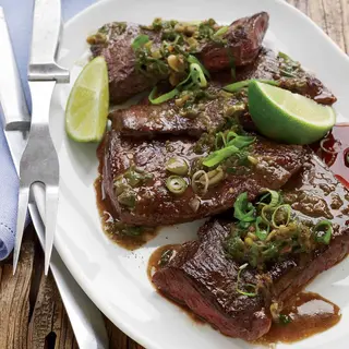 Pan Fried Beef