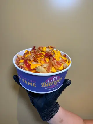 Bacon-cheese fries