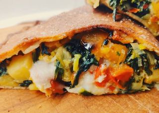 Calzone vegetariano