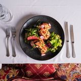 Брускети с мишмаш и пресен трюфел