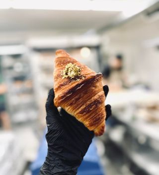 Croissant Pistacja