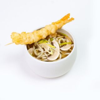 Soupe Miso et Crevette Tempura