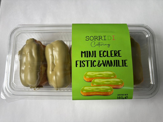Mini eclere fistic/vanilie 180g