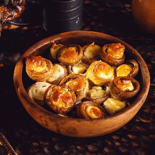 ქამა სოკო კეცზე სულგუნით