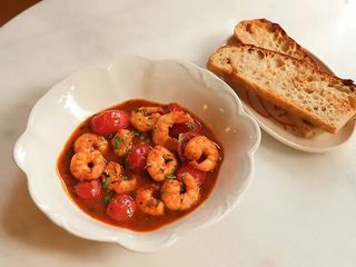 Креветки по - лігурійськи