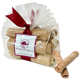 Barquillos de Praliné sin gluten