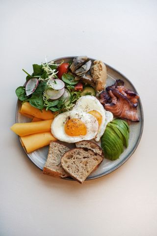 Великий сніданок з лососем