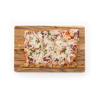 Pizza amatriciana (20x30 cm.)