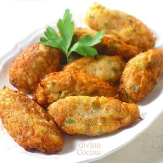 Croquetas Caseras Con Papas Fritas (8 Uds.)